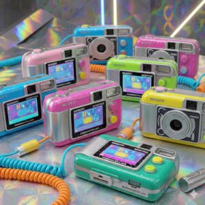Retro Digital Cameras (Y2K Aesthetic)