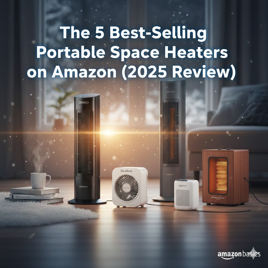 Stay Toasty: The 5 Best-Selling Portable Space Heaters on Amazon (2025 Review)