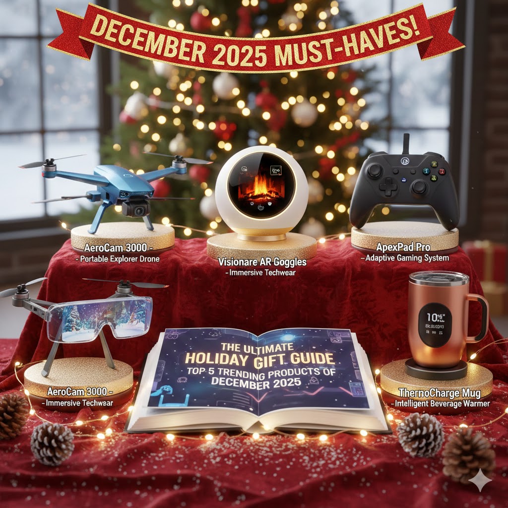 The Ultimate Holiday Gift Guide: Top 5 Trending Products of December 2025 La guía definitiva de regalos navideños: Los 5 productos más populares de diciembre de 2025